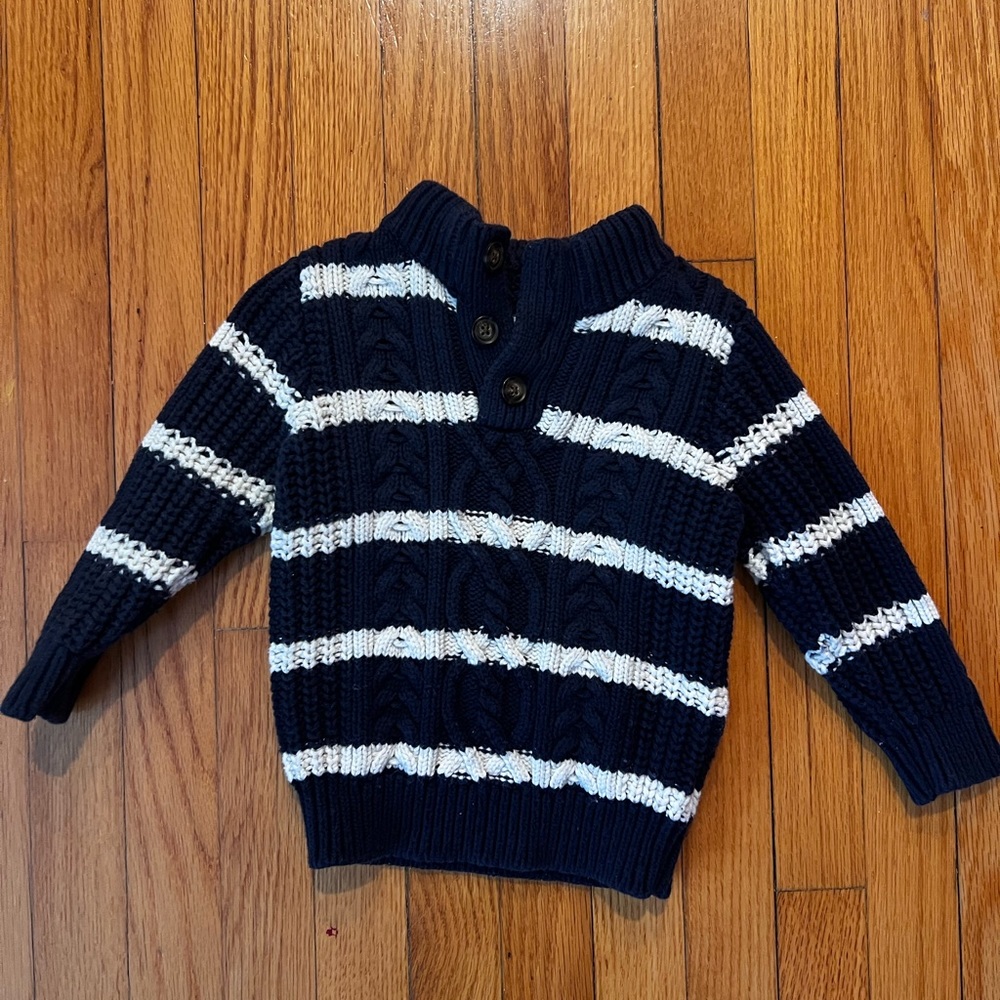 Winter Navy Sweater